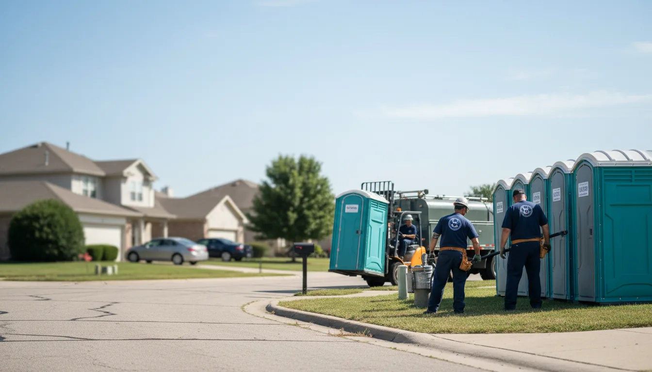 Porta Potty Rental in New Summerfield, TX near me